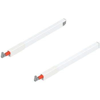 BLUM ZRG.287RSIReling podłużny TANDEMBOX (górny), do szuflady z wysokim frontem, dł.=350 mm, lewy+prawy, do TANDEMBOX antaro BIAŁY