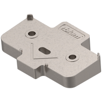 BLUM 171A5070 podkładka kątowa, krzyżakowa, +5°, wersja na wkręty, wysokość: 6 mm