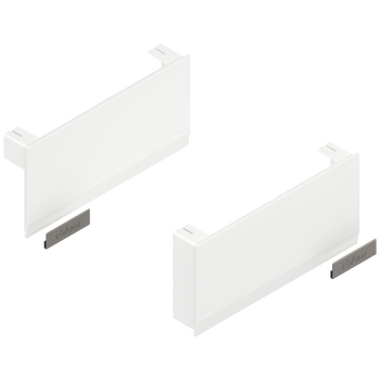 BLUM 22K8000 Front uchylny AVENTOS HK top, zestaw zaślepek, lewa/prawa BIAŁY