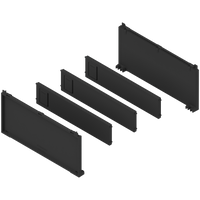 BLUM ZC7B0200S AMBIA-LINE zestaw na butelki, do LEGRABOX/MERIVOBOX CZARNY MAT