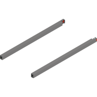 BLUM ZR4.400RS Reling podłużny MERIVOBOX, dł.=400 mm, lewy+prawy, SZARY INDIUM MAT
