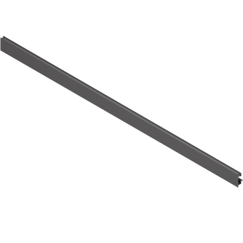 BLUM ZV7.1043MN1VORD-ST LEGRABOX front, z wpustem na element dekoracyjny, do Szuflada wewnętrzna wysoka, KB=1200 mm, do przycięcia CZARNY MAT