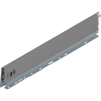 BLUM 470M5002S Bok MERIVOBOX, wysokość M (91 mm), dł.=500 mm, lewy, SZARY INDIUM MAT