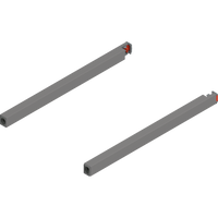 BLUM ZR4.300RS Reling podłużny MERIVOBOX, dł.=300 mm, lewy+prawy, SZARY INDIUM MAT