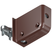 BLUM 48N0510 Zawieszka do szafek, prawa, na wkręty, BRĄZOWA