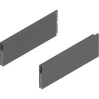 BLUM ZL4.300S.E MERIVOBOX BOXCAP, dł.=300 mm, wysokość E, lewy+prawy, ANTRACYT MAT