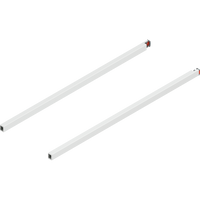 BLUM ZR4.600RS Reling podłużny MERIVOBOX, dł.=600 mm, lewy+prawy, JEDWABIŚCIE BIAŁY MAT