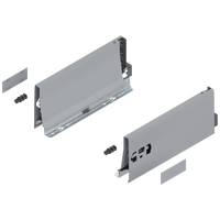 BLUM 378K2702SA Bok szuflady TANDEMBOX, wys. K (115 mm), dł.=270 mm, lewy+prawy, do TANDEMBOX antaro SZARY