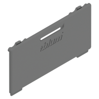 BLUM ZA4.5400.BTABD V1000IG-M MERIVOBOX Zaślepka ZA4.540, symetryczna, pogłębiony (blum), SZARY INDIUM MAT