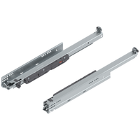 BLUM 760H5500S MOVENTO z BLUMOTION S, pełny wysuw, prowadnica, 40 kg, dł.=550 mm, wymaga sprzęgła, lewa+prawa