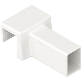 BLUM ZC7U10E0 AMBIA-LINE uchwyt relingu poprzecznego, od szerokości korpusu 600 mm, do LEGRABOX pure BIAŁY MAT
