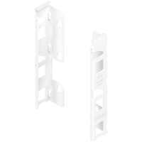 BLUM ZB7K000S Uchwyt drewnianej ścianki tylnej LEGRABOX, wys. K (144 mm), prawy+lewy BIAŁY MAT