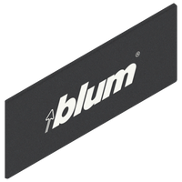 BLUM ZAA.532C TANDEMBOX Zaślepka symetryczna, prostokątna, CZARNA