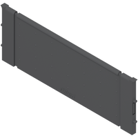 BLUM ZSI.020Q ORGA-LINE listwa poprzeczna, do szuflady standardowej TANDEMBOX/TANDEM, Szerokość=176 mm CIEMNOSZARA