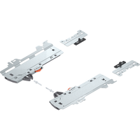 BLUM T60H4540 Zestaw (Jednostka TIP-ON BLUMOTION + Zabierak + Adapter), do MERIVOBOX, Typ L3, dł. NL=350-650 mm, Całkowita waga szuflady=15-40 kg, prawy+lewy