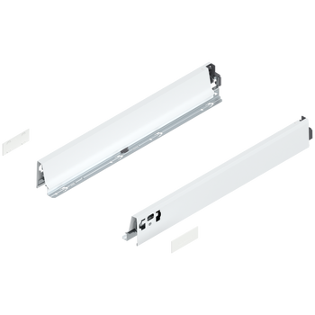 BLUM 378N5002SA Bok szuflady TANDEMBOX, wysokość N (68 mm), dł.=500 mm, lewy+prawy, do TANDEMBOX intivo/antaro BIAŁY