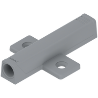 BLUM 956A1501 Adapter TIP-ON do drzwi długi, Wersja silniejsza, krzyżakowy, Wkręty SZARY