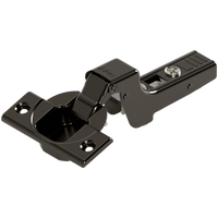 BLUM 70T3750 CLIP top zawias standard. 110°, Drzwi wpuszczane, bez sprężyny, puszka: na wkręty, CZARNY ONYKS