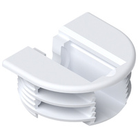 BLUM 40.4000 Obudowa na wcisk z wkrętem centrycznym na froncie, BIAŁA