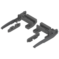 BLUM 295H5700 Blokada szuflady tackowej, grubość boku H 16mm CIEMNOSZARA