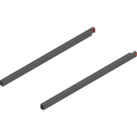 BLUM ZR4.450RS Reling podłużny MERIVOBOX, dł.=450 mm, lewy+prawy, ANTRACYT MAT