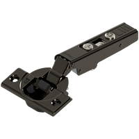 BLUM 71B3550 CLIP top BLUMOTION, zawias standard. 110°, Drzwi nakładane, puszka: na wkręty, CZARNY ONYKS