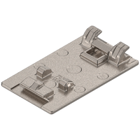 BLUM 70T4568C Płytka puszki CRISTALLO, na klej, prostokątna, do Lustro