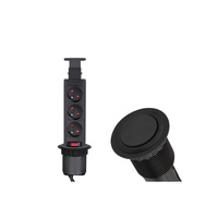 Design Light LIFT BOX gniazdo meblowe, kolor czarny