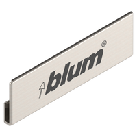 BLUM ABD.1009.BLAB IM1000IN-G Zaślepka AVENTOS HK top / Zaślepka do MERIVOBOX, symetryczna, nadrukowany (blum), INOX