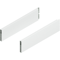 BLUM ZL4.400S.E MERIVOBOX BOXCAP, dł.=400 mm, wysokość E, lewy+prawy, BIAŁY MAT