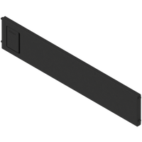 BLUM ZC7Q0U0SS AMBIA-LINE listwa poprzeczna, do LEGRABOX/MERIVOBOX do szuflady standardowej CZARNY MAT