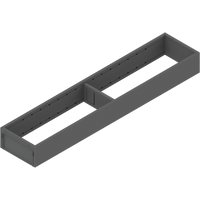 BLUM ZC7S500RS1 AMBIA-LINE ramki do szuflady standardowej, do LEGRABOX/MERIVOBOX, stal, dł.=500 mm, szerokość=100 mm ANTRACYT MAT