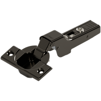 BLUM 70T3650 CLIP top zawias standard. 110°, Drzwi bliźniacze, bez sprężyny, puszka: na wkręty, CZARNY ONYKS