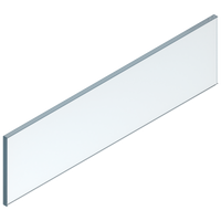 BLUM ZE7S488G LEGRABOX element dekoracyjny - bok, wysokość 138 mm, dł.=600 mm, szkło przezroczyste, 2 szt. w kpl.