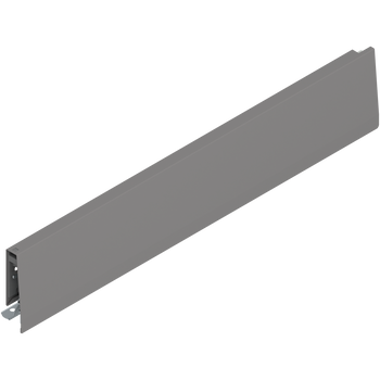 BLUM 470M5002S Bok MERIVOBOX, wysokość M (91 mm), dł.=500 mm, prawy, SZARY INDIUM MAT