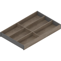 BLUM ZC7S500BH3 AMBIA-LINE wkład na sztućce do szuflady standardowej, do LEGRABOX/MERIVOBOX, w opcji drewnopodobnej, 6 przegródka na sztućce, dł.=500 mm, szerokość=300 mm DĄB NEBRASKA