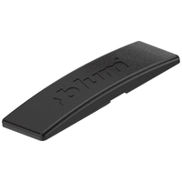 BLUM 70.1503 zaślepka zawiasu, Tłoczona (blum), CZARNY ONYKS