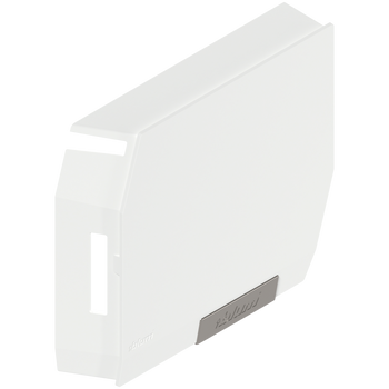 BLUM 20K8A21.21ABD AVENTOS HK-S do małych frontów uchylnych, zaślepka, z zamontowaną małą zaślepką, prawa BIAŁY