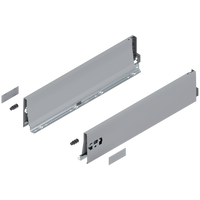BLUM 378K5002SA Bok szuflady TANDEMBOX, wys. K (115 mm), dł.=500 mm, lewy+prawy, do TANDEMBOX antaro SZARY