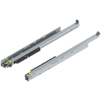 BLUM 766H7000T MOVENTO z TIP-ON, pełny wysuw, prowadnica, 60 kg, dł.=700 mm, wymaga sprzęgła, lewa+prawa