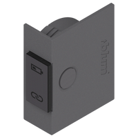 BLUM 23P5020 Włącznik SERVO-DRIVE, ANTRACYT