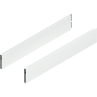 BLUM ZL4.600S.E MERIVOBOX BOXCAP, dł.=600 mm, wysokość E, lewy+prawy, JEDWABIŚCIE BIAŁY MAT