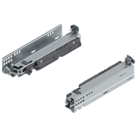 BLUM 760H2500S MOVENTO z BLUMOTION S, pełny wysuw, prowadnica, 40 kg, dł.=250 mm, wymaga sprzęgła, lewa+prawa