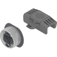 BLUM ZI7.0M07 Zabierak do szuflady wewnętrznej, do LEGRABOX/MERIVOBOX CIEMNOSZARY