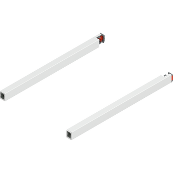 BLUM ZR4.300RS Reling podłużny MERIVOBOX, dł.=300 mm, lewy+prawy, JEDWABIŚCIE BIAŁY MAT