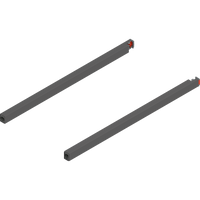 BLUM ZR4.400RS Reling podłużny MERIVOBOX, dł.=400 mm, lewy+prawy, ANTRACYT MAT