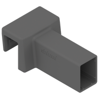 BLUM ZC7U11E0 AMBIA-LINE uchwyt relingu poprzecznego, od szerokości korpusu 1200 mm, do LEGRABOX free ANTRACYT MAT