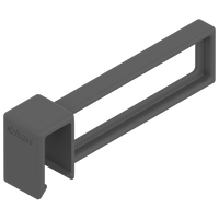 BLUM ZC4U10F0 AMBIA-LINE listwy podłużne do relingu poprzecznego, do MERIVOBOX ANTRACYT MAT