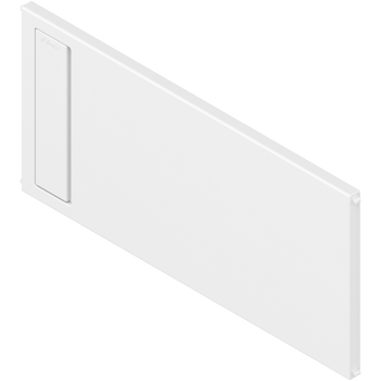 BLUM ZC7Q0P0FS AMBIA-LINE listwa poprzeczna, do LEGRABOX/MERIVOBOX do szuflady z wysokim frontem (ZC7F400RSP), tworzywo BIAŁY MAT