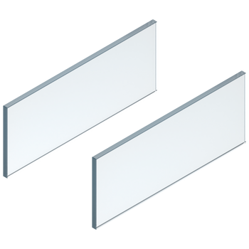 BLUM ZE7S338G LEGRABOX FREE element dekoracyjny - bok, wysokość 138 mm, dł.=450 mm, szkło przezroczyste, 2 szt. w kpl.